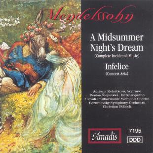 CDs - MENDELSSOHN - A Midsumer Night's Dream