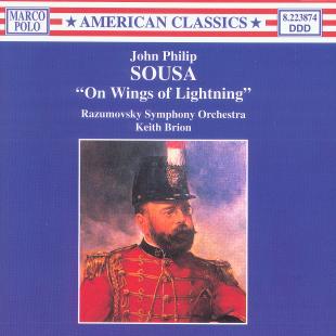 CDs - SOUSA - On Wings of Lightning  (Marco Polo)