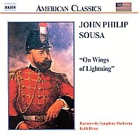 CDs - SOUSA - On Wings of Lightning  (Naxos)